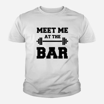 Meet Me At The Bar Youth T-shirt | Crazezy DE