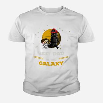 Mens Father And Daughter - Best Dad In The Galaxy Youth T-shirt | Crazezy AU