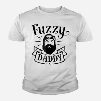 Mens Fuzzy Daddy Funny Shirt For Hipster Beard Father Dad Youth T-shirt | Crazezy