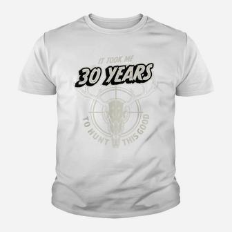 Mens Hunting Gift For 30 Year Old Mens 30Th Birthday Youth T-shirt | Crazezy