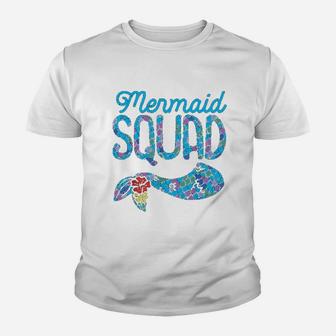 Mermaid Squad Youth T-shirt - Thegiftio UK