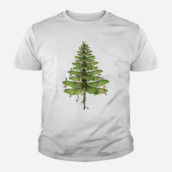 Merry Christmas Insect Lover Xmas Dragonfly Christmas Tree Sweatshirt Youth T-shirt | Crazezy