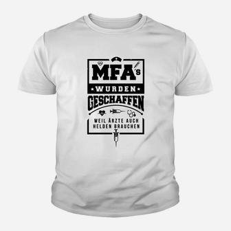 MFA Helden Kinder Tshirt: Lustiges Spruch für Medizinische Fachangestellte - Seseable