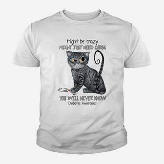 Might Crazy Might Just Carbs You Will Never Know Youth T-shirt | Crazezy AU