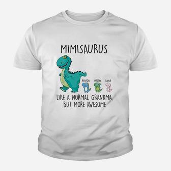 Mimi Saurus Dinosaur Youth T-shirt | Crazezy AU