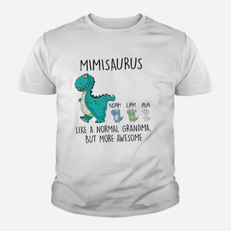 Mimisaurus Like A Normal Grandma But More Awesome Youth T-shirt | Crazezy DE