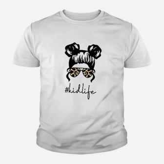 Mom Life Matching With Daughter Youth T-shirt | Crazezy