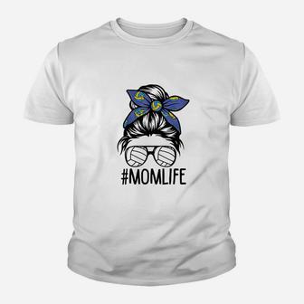 Mom Life Volleyball Mothers Day Youth T-shirt | Crazezy UK