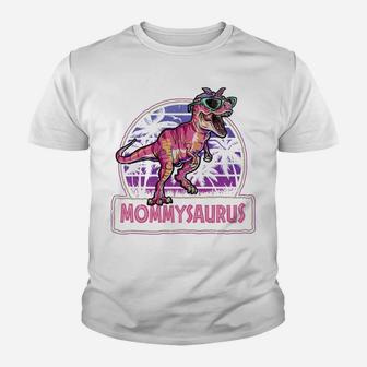 Mommysaurus T Rex Dinosaur Mama Saurus Family Matching Women Sweatshirt Youth T-shirt | Crazezy