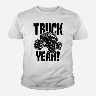 Monster Truck Shirt Truck Yeah Youth T-shirt | Crazezy
