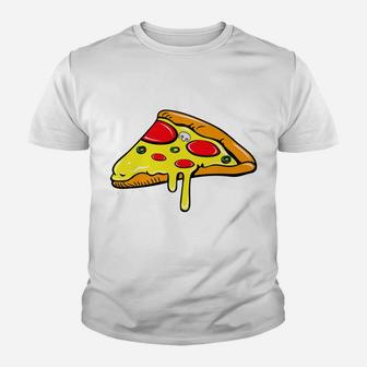 Mother Father Son Daughter Pizza Slice Matching Youth T-shirt | Crazezy UK