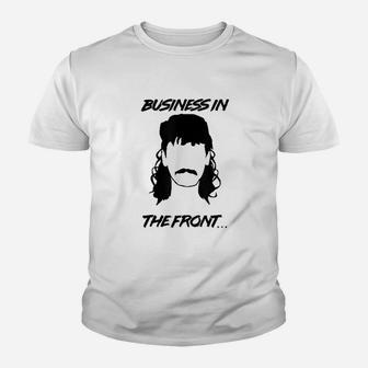 Mullet Business In The Front Party In The Back Youth T-shirt | Crazezy UK