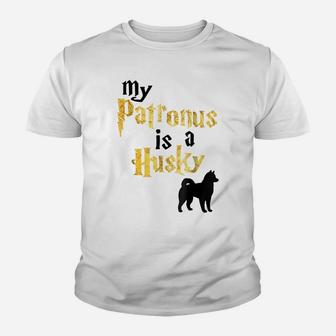 My Patronus Is A Husky - Husky Shirt Youth T-shirt | Crazezy CA