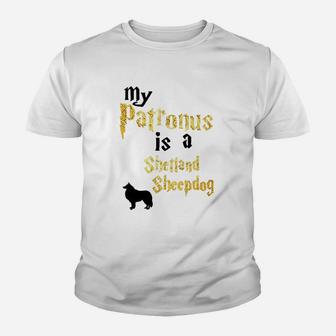 My Patronus Is A Shetland Sheepdog Youth T-shirt | Crazezy CA