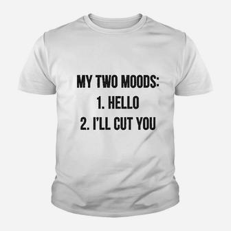 My Two Moods Youth T-shirt | Crazezy DE