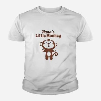 Nanas Little Monkey Youth T-shirt | Crazezy AU