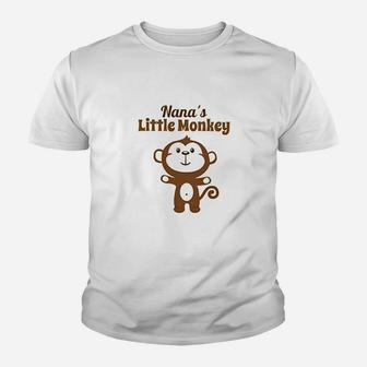 Nanas Little Monkey Youth T-shirt | Crazezy DE