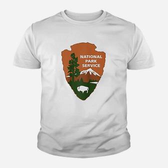 National Parks Service Classic Youth T-shirt | Crazezy UK
