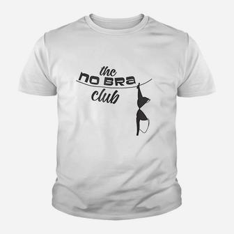 No Bra Club Youth T-shirt | Crazezy