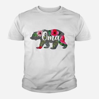Oma Mama Bear Grandma Youth T-shirt | Crazezy AU