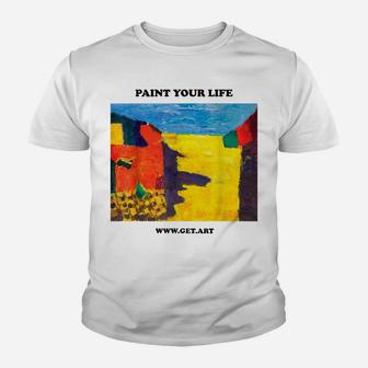 Paint Your Life Youth T-shirt | Crazezy DE