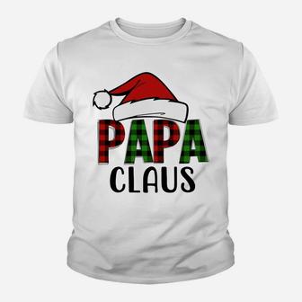 Papa Claus Christmas - Grandma Gift Youth T-shirt | Crazezy
