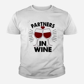 Partners In Wine Youth T-shirt | Crazezy DE