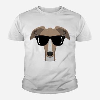 Paws Up Greyhound Dog Mom Dad In Sunglasses Sweatshirt Youth T-shirt | Crazezy DE
