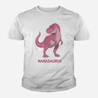 Pink Lady Mamasaurus T-Rex Dinosaur Youth T-shirt | Crazezy DE