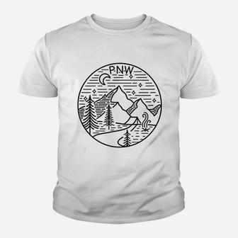 Pnw Pacific Northwest Youth T-shirt | Crazezy