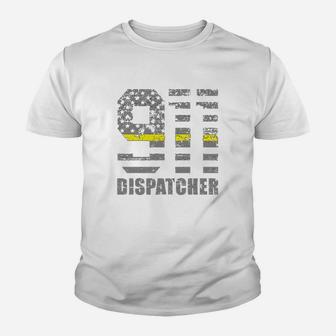 Police 911 Dispatchers Youth T-shirt | Crazezy