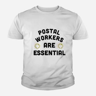 Postal Workers Are Essential Workers Youth T-shirt - Thegiftio UK