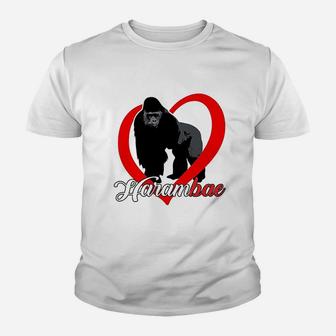 Poster Foundry Harambe Is My Harambae Youth T-shirt | Crazezy AU