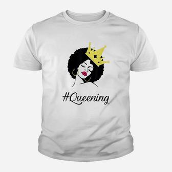 Queening Crown Youth T-shirt | Crazezy AU