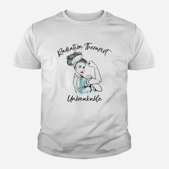 Radiation Therapist Unbreakable Youth T-shirt | Crazezy