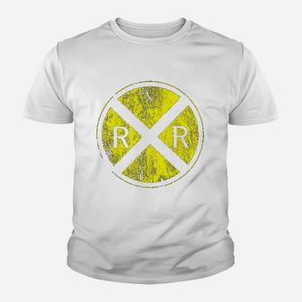 Railroad Crossing Youth T-shirt | Crazezy UK