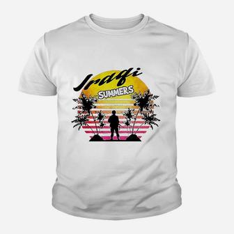 Retro Sun Iraqi Summers Veteran Gift Funny Iraq Veteran Youth T-shirt | Crazezy UK