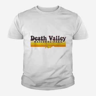 Retro Vintage Death Valley National Park Youth T-shirt | Crazezy AU