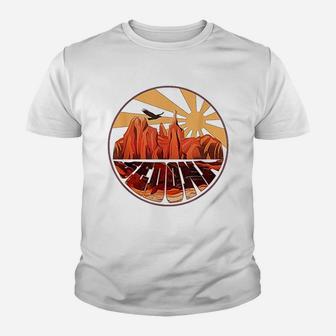 Retro Vintage Sedona Arizona Youth T-shirt | Crazezy AU