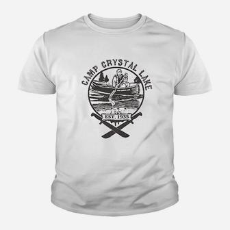 Revel Shore Camp Crystal Lake Jason Youth T-shirt | Crazezy CA