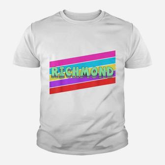 Richmond Virginia Vintage Retro Throwback Gift Youth T-shirt | Crazezy AU