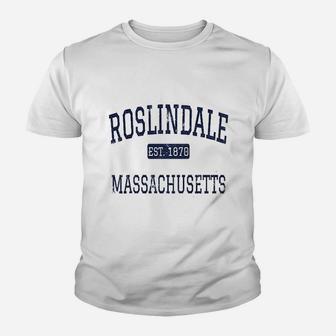 Roslindale Massachusetts Youth T-shirt | Crazezy
