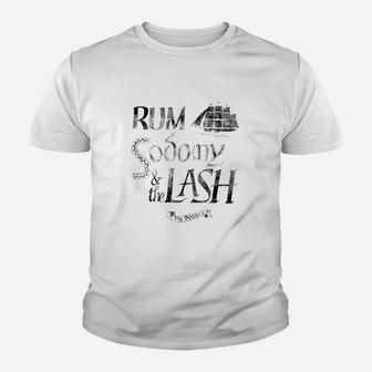 Rum Sodomy The Lash Youth T-shirt | Crazezy AU