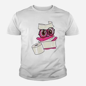 Sam In A Toilet Paper Youth T-shirt | Crazezy