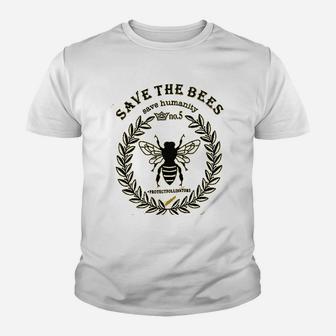 Save The Bees Beekeeper Youth T-shirt | Crazezy AU
