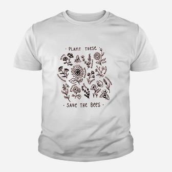 Save The Bees Youth T-shirt | Crazezy DE