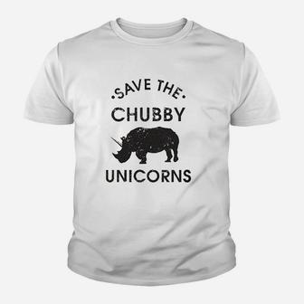 Save The Chubby Unicorns Youth T-shirt | Crazezy