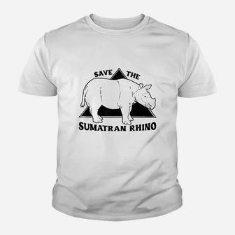 Save The Rhinos Youth T-shirt | Crazezy CA