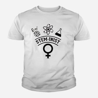 Science Steminist Youth T-shirt | Crazezy AU