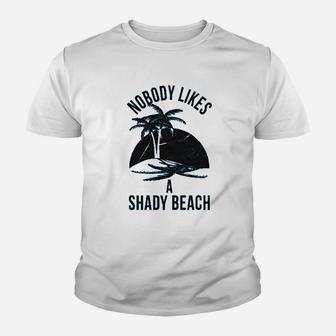 Shady Beach Youth T-shirt | Crazezy CA